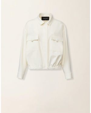 Fabiana Filippi Techno Tailoring Bomber - Natural