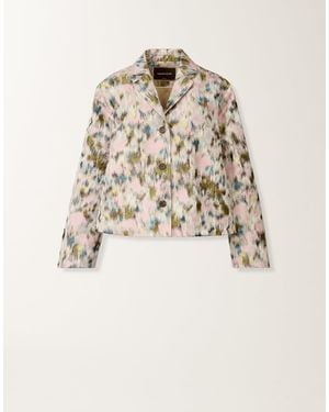 Fabiana Filippi Chiné Technical Jacket, Chiné - Natural
