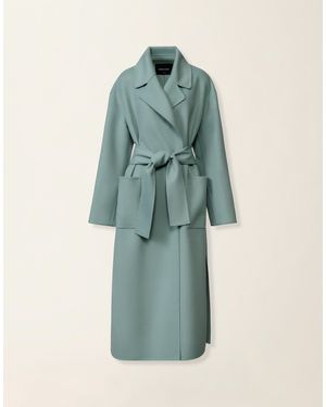 Fabiana Filippi Double Wool Coat - Green