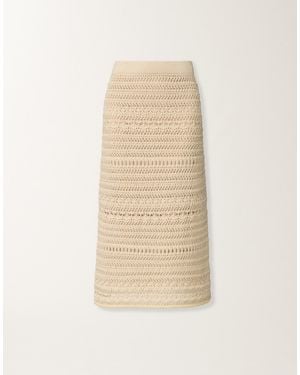 Fabiana Filippi Pencil Skirt - Natural