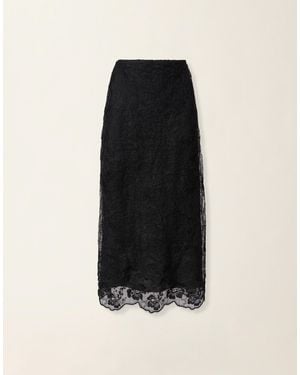 Fabiana Filippi Flared Midi Skirt - Black