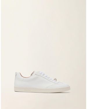 Fabiana Filippi Grained Leather Trainer - Natural