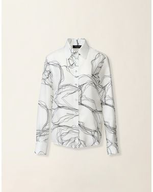 Fabiana Filippi Silk Twill Shirt - Natural