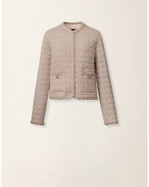 Fabiana Filippi Quilted Platinum Jacket - Natural