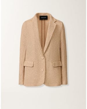 Fabiana Filippi Oversized Jacket - Natural