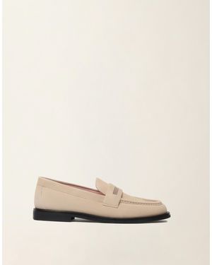 Fabiana Filippi Suede Loafer - Natural