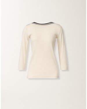 Fabiana Filippi Marinière T-Shirt - Natural