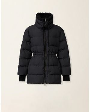 Fabiana Filippi Midi Ultralight Technical Down Coat - Blue