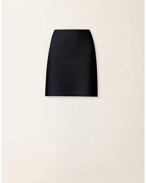 Fabiana Filippi Merino Wool Miniskirt - Black