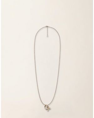 Fabiana Filippi Knot Pendant Necklace - Natural