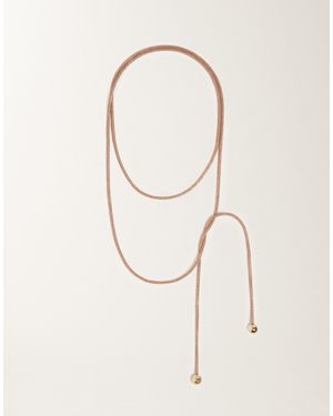 Fabiana Filippi Filo Diamante Necklace - Natural