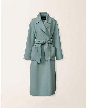 Fabiana Filippi Double Wool Coat - Green