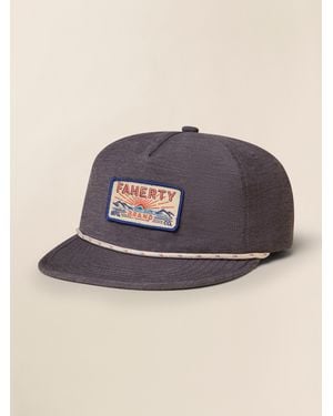 Faherty All Day Corded Hat - Blue