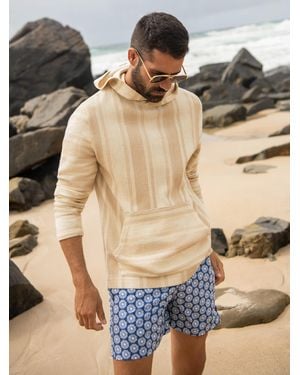 Faherty Whitewater Hoodie - Blue