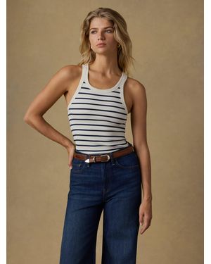 Faherty Surfside Rib Tank - Blue