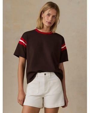 Faherty Sport Jersey Throwback T-Shirt - Multicolour