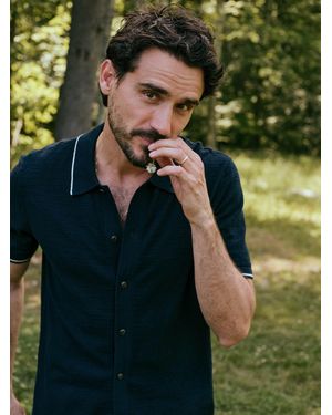Faherty Short-Sleeve Jumper Shirt - Green