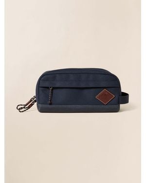 Faherty Latitude Dopp Kit - Blue