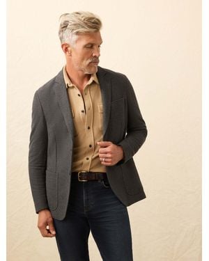 Faherty Knit Blazer - Natural