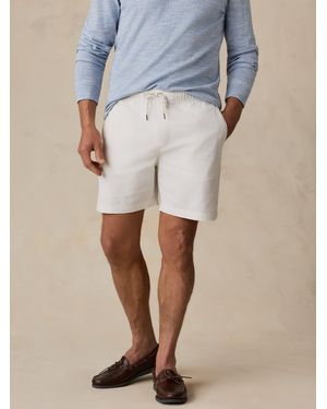 Faherty Essential Drawstring Short - Blue
