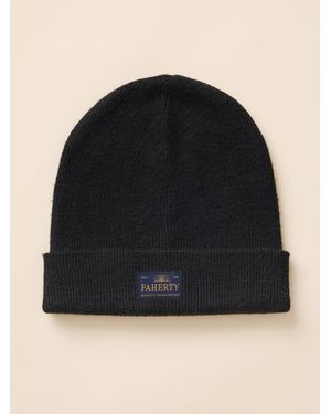 Faherty Essential Beanie - Black
