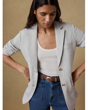 Faherty Inlet Knit Blazer - Blue