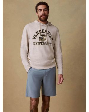 Faherty Vanderbilt College Sunwashed Organic Hoodie - Natural