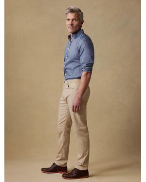 Faherty Movement&Trade; 5-Pocket Trousers Athletic Fit - Natural