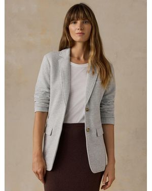 Faherty Inlet Knit Blazer - Blue
