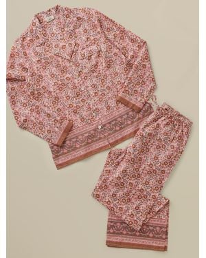 Faherty Pyjama Trousers Set - Pink