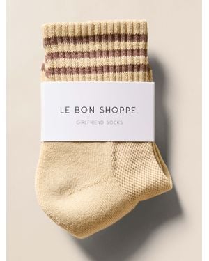 Faherty Le Bon Shoppe Girlfriend Sock - Metallic