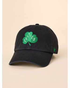 Faherty Boston Celtics X '47 Clean Up Hat - Black