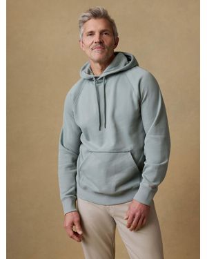Faherty High Standard Fleece Hoodie - Blue
