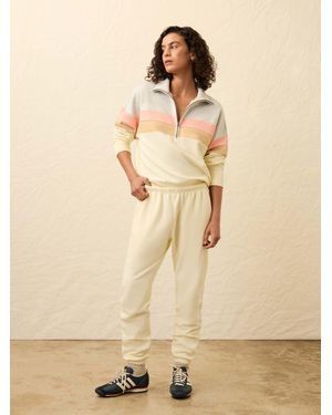 Faherty High Standard Fleece Sweatpant - Natural