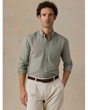 Faherty Long-Sleeve Weightless Cotton Shirt - Multicolour