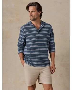 Faherty Oasis Hoodie - Blue