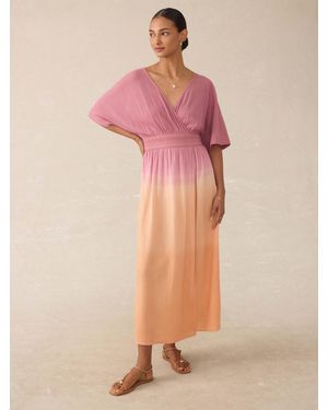 Faherty Mila Dress - Pink