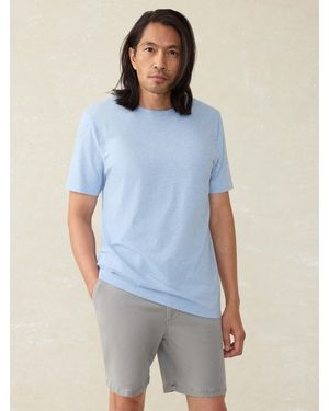 Faherty Movement&Trade; Short-Sleeve T-Shirt - Blue