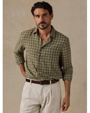 Faherty Palmetto Shirt - Brown