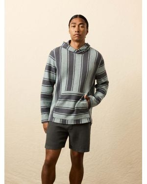 Faherty Whitewater Hoodie - Blue