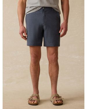 Faherty All Day&Trade; Short (7" - Blue