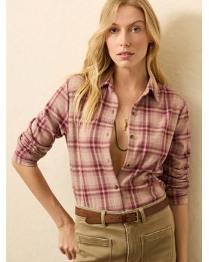 Faherty Legend&Trade; Classic Jumper Shirt - Pink