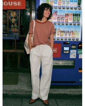 Faherty Cotton Twill Drawstring Pants - Multicolor