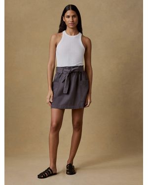 Faherty Arlie Utility Skirt - Natural