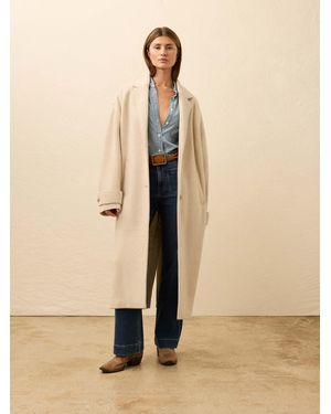 Faherty Atlantic Knit Coat - Natural