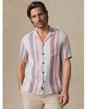 Faherty Short-Sleeve Breeze Camp Shirt - Multicolour