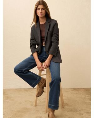 Faherty Inlet Knit Blazer - Natural