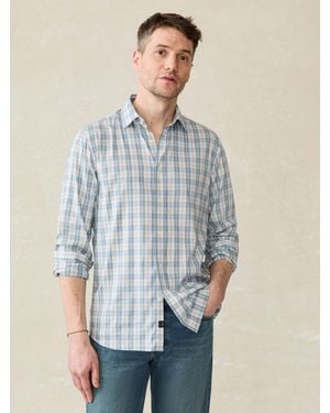 Faherty Movement&Trade; Shirt - Blue