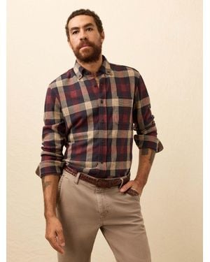 Faherty Legend&Trade; Jumper Shirt (Single Pocket) - Brown