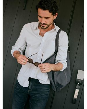 Faherty Laundered Oxford Shirt - Blue